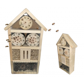 Domek dla owadów /47x22 cm - Naturalny