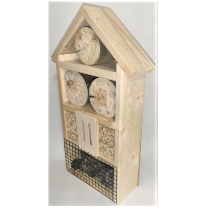 Domek dla owadów /47x22 cm - Naturalny