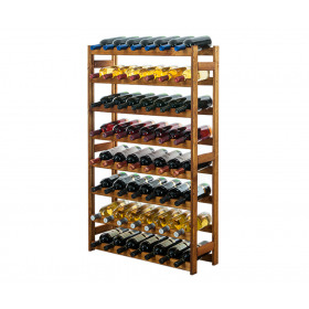 Drewniany regał na wino RW-1 /56 butelek/ Olcha
