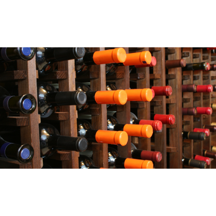 Modułowy stojak na wino RW-6 – Brązowe Drewno
