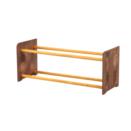 2-półkowy regał na obuwie RBS /szer.65 cm/ Brąz-Olcha