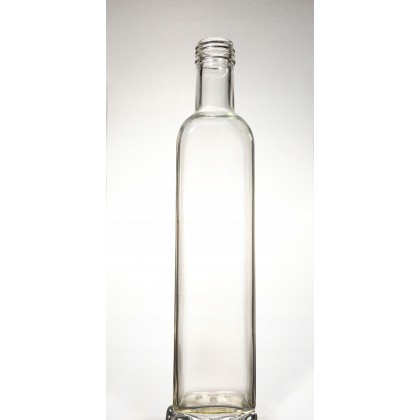 Butelka kwadratowa szklana 500 ml / 6 szt
