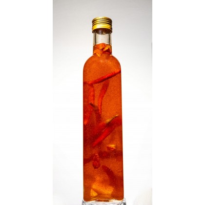 Butelka kwadratowa szklana 500 ml / 6 szt