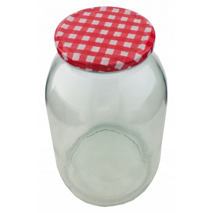 Butelka kwadratowa szklana 500 ml / 6 szt
