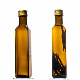 Butelka w kolorze oliwkowym 0,25 l/ 6 sztuk