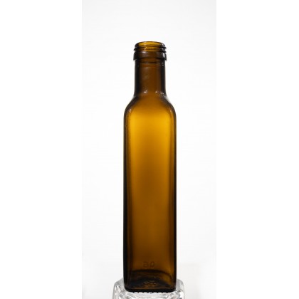 Butelka w kolorze oliwkowym 0,25 l/ 6 sztuk