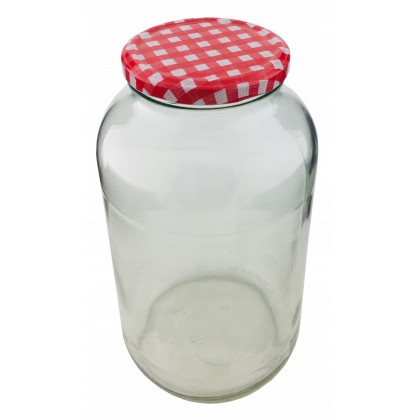 Butelka na alkohol 700 ml złota nakrętka / 6 sztuk