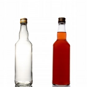 Butelka 0,5 l/ gwint 28mm/ złota nakrętka / 6 szt.