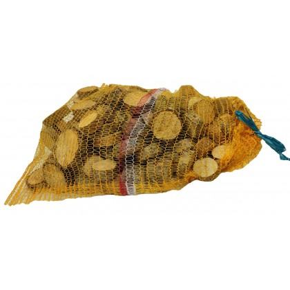 Plastry drewna zestaw 3kg  2-8 cm Iglaste