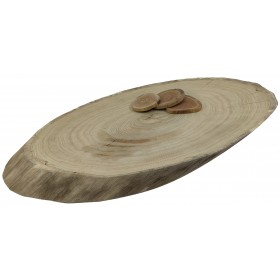 DĘBOWY BLAT NA STÓŁ PLASTER DREWNA 77 cm nr112706