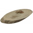 DĘBOWY BLAT NA STÓŁ PLASTER DREWNA 77 cm nr112706