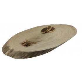 DĘBOWY BLAT NA STÓŁ PLASTER DREWNA 79 cm nr114158