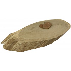 DĘBOWY BLAT NA STÓŁ PLASTER DREWNA 82 cm nr123150