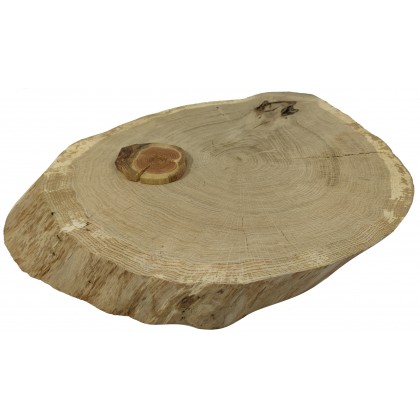 DĘBOWY BLAT NA STÓŁ PLASTER DREWNA 58 cm nr124500