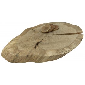 DĘBOWY BLAT NA STÓŁ PLASTER DREWNA 65 cm nr125400