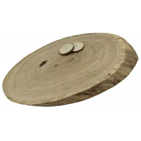 DĘBOWY BLAT NA STÓŁ PLASTER DREWNA  69 cm nr 104721