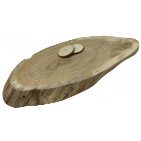 DĘBOWY BLAT NA STÓŁ PLASTER DREWNA 71  cm nr 111910