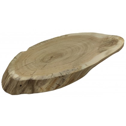 DĘBOWY BLAT NA STÓŁ PLASTER DREWNA 71  cm nr 111910