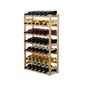 Drewniany regał na wino RW-1 /42 butelki/ Naturalny