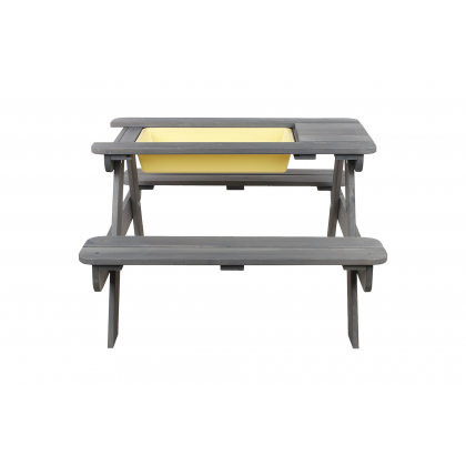 Stół piknikowy z pojemnikiem SPD/80cm - Szary