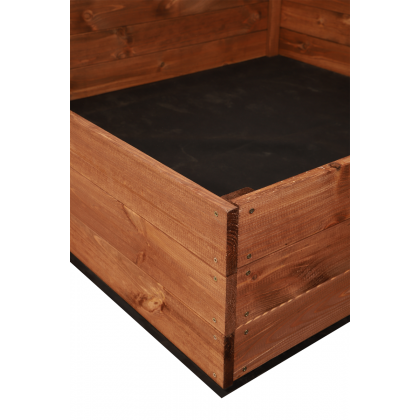 Skrzynia na warzywa ZP06 /27x103x100 cm/ Brązowa