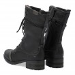 Wysokie buty skórzane Mustang