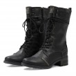 Wysokie buty skórzane Botki Mustang