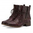 Wysokie buty skórzane Botki Mustang