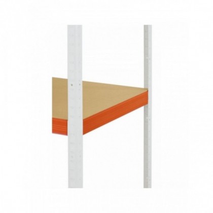 Regał Helios 213x90x35 cm 6 półek/400kg Czarno-Biały