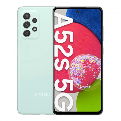 Smartfon SAMSUNG Galaxy A52s 6/128GB 5G 6.7" 120Hz Zielony SM-A528