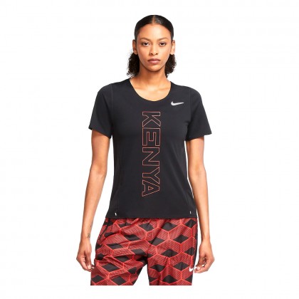 Damska t-shirt do biegania Nike Team Kenya