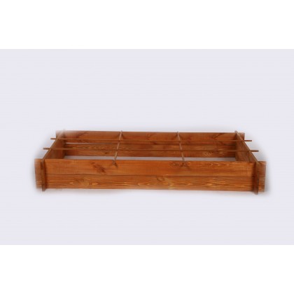 Drewniana grządka podwyższana ZP05 /80x148cm/ Brąz