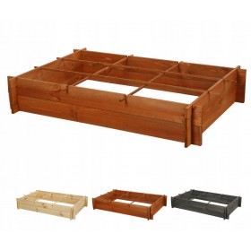 Drewniana grządka podwyższana ZP05 /80x118cm/ Brąz