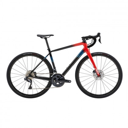 Felt VR Advanced Ultegra Di2, czarny, czerwony (midnight coral fade)