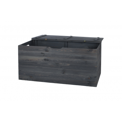 Skrzynia Sosnowa/ Kufer KUD Rozmiar L - 190L/ Szar