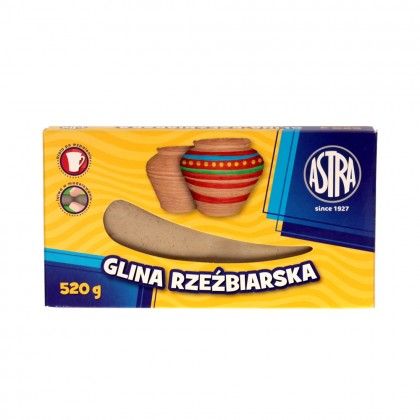 Glina rzeźbiarska 520g Astra