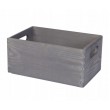 Drewniana Skrzynka S-05 13,5x30x20 cm Szara