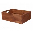 Drewniana Skrzynka S-07 13,5x40x30 cm Brązowa