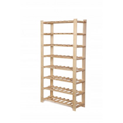Regał na wino butelki 150x80x28 8 półek 56 butelek
