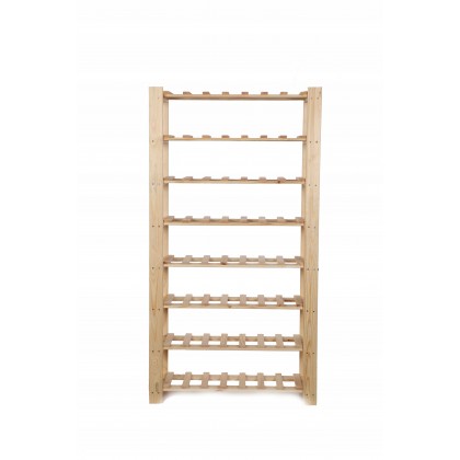 Regał na wino butelki 150x80x28 8 półek 56 butelek