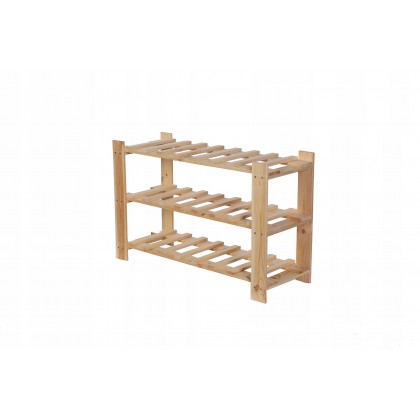 Regał na wino butelki 50x80x28 3 półki 21 butelek