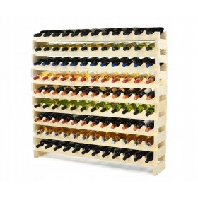Regał na wino MODUŁOWY RW10 drewno 12x09 półka