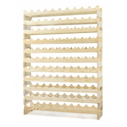 Regał na wino MODUŁOWY RW10 drewno 10x11 półka