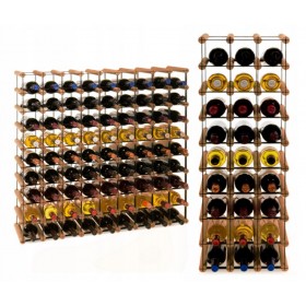 Regał na wino Stojak segmentowy RW-8-9X9-81_O_BR