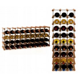 Regał na wino Stojak segmentowy RW-8-9X4-36_O_BR