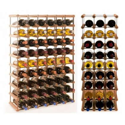 Regał na wino Stojak segmentowy RW-8-6X9-54_O_BR