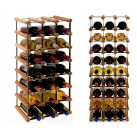Regał na wino Stojak segmentowy RW-8-3X7-21_O_BR