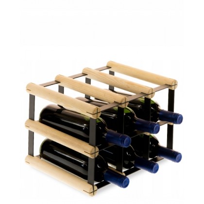 Regał na wino Stojak segmentowy RW-8-3X2-6_O_BR