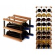 Regał na wino Stojak segmentowy RW-8-2X2-4_O_BR