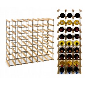 Regał na wino Stojak modułowy RW-8-8X7-56 butelek